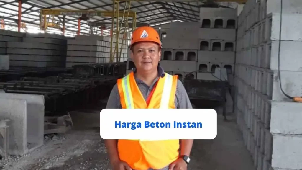 Harga Beton Instan