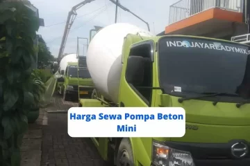 Harga Sewa Pompa Beton Mini