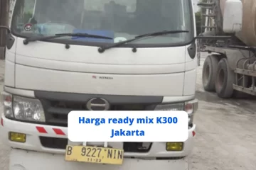 Harga ready mix K300 Jakarta
