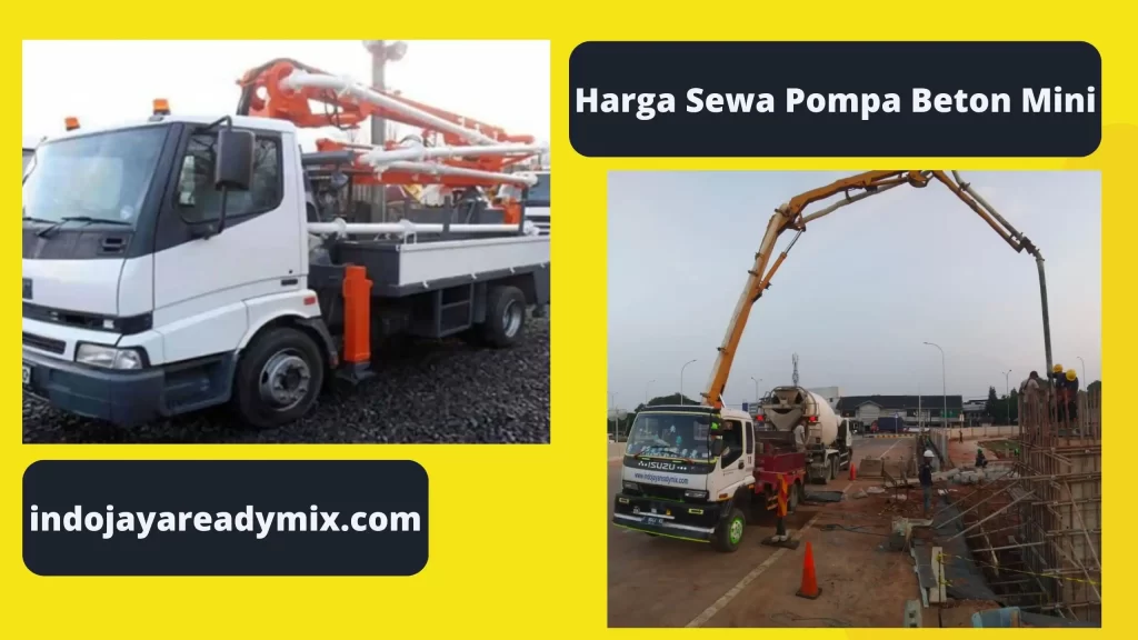 Harga Sewa Pompa Beton Mini