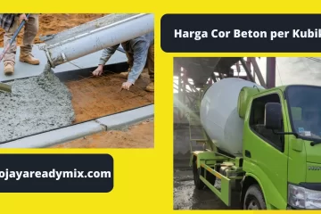 Harga Cor Beton per Kubik