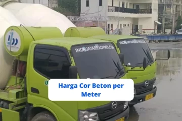Harga Cor Beton per Meter