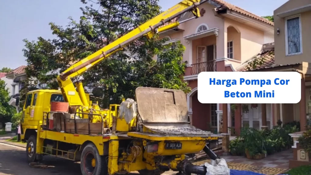 Harga Pompa Cor Beton Mini