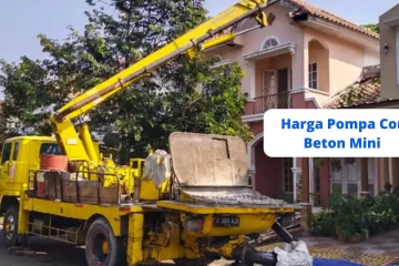 Harga Pompa Cor Beton Mini