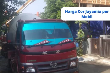 Harga Cor Jayamix per Mobil