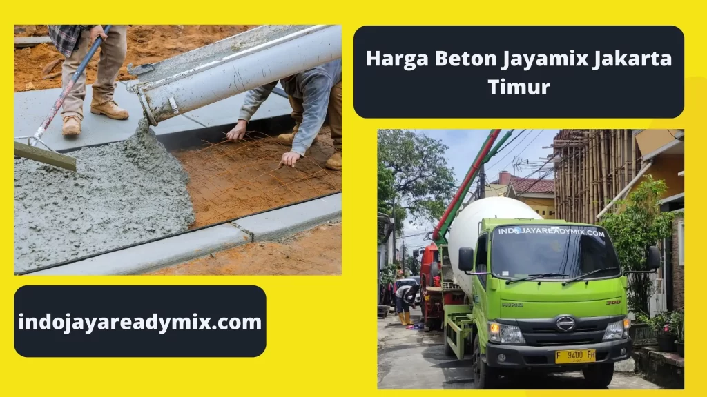 Harga Beton Jayamix Jakarta Timur